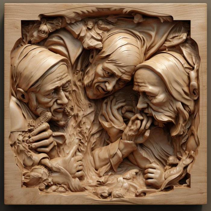 نموذج ثلاثي الأبعاد لآلة CNC 3D Art 